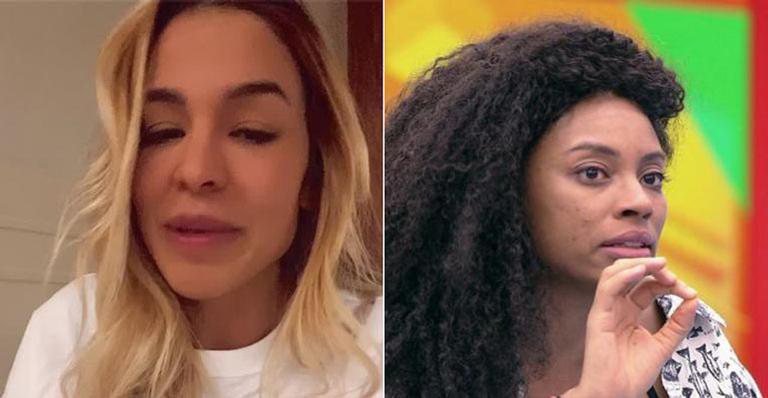 Kerline desabafa nas redes sociais ao ver deboche de Lumena - Reprodução