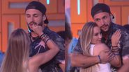 BBB21: Hoje vai? Arthur e Carla Diaz trocam carinhos na Festa do Líder - Reprodução / TV Globo