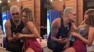 Que situação! Lipe Ribeiro tenta beijar Anitta, leva toco e fica sem graça durante gravações de reality show - Reprodução/Twitter