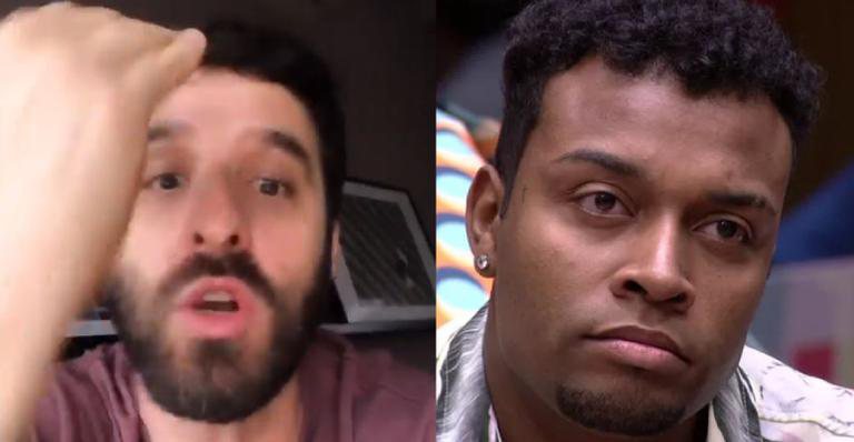 BBB21: Rafinha Bastos se solidariza com Nego Di: ''Oportunidade maravilhosa'' - Reprodução / TV Globo