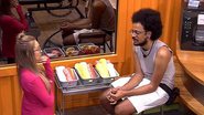 BBB21: Com medo, Carla Diaz afirma estar quase implorando ao Caio o colar de imunidade - Reprodução/TV Globo