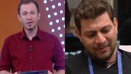 BBB21: Tiago Leifert erra nome da esposa de Caio e tira onda com brother - Reprodução / TV Globo