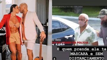 Gracyanne fala sobre falta de protocolo durante prisão do marido - Instagram