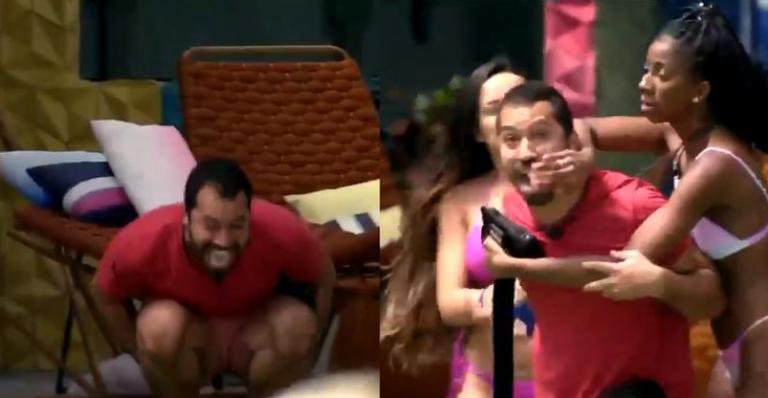 BBB21: Gilberto surta com burburinhos na casa e ameaça deixar o reality: ''Eu quero sair!'' - Reprodução / TV Globo