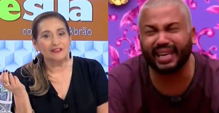 BBB21: Revoltadíssima, Sônia Abrão detona lágrimas de Projota: ''Chora mais, falsão'' - Reprodução / TV Globo / RedeTV!