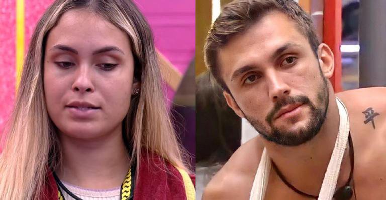 BBB21: Revoltada, Sarah corta relações com Arthur e ataca: ''Ele vai ser pra mim um nada'' - Reprodução / TV Globo