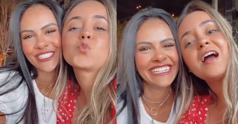 BBB21: Esposa de Caio almoça com irmã de Rodolffo - Instagram