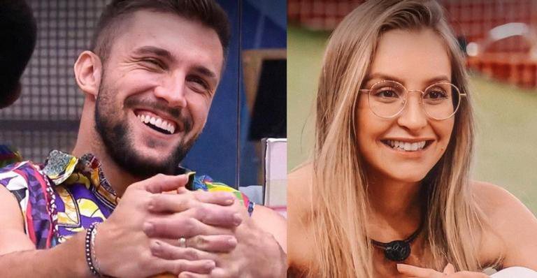 Fisionomia da ex-namorada de Arthur do BBB21 é comparada com Carla Diaz e semelhança impressiona - Reprodução/TV Globo