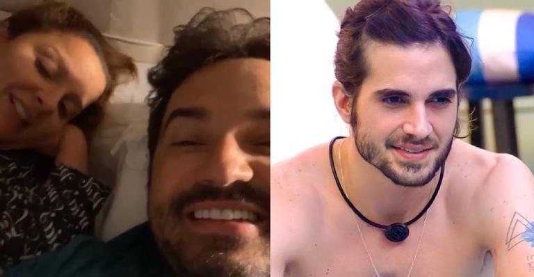 BBB21: Fernando e Maiara reagem após Fiuk entregar flerte com Maraisa: "Safado" - Reprodução / TV Globo