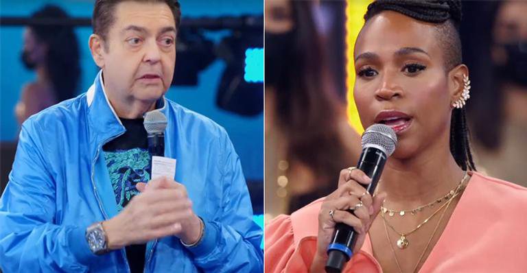 Faustão diz que atitudes de Karol Conká foram injustificáveis e ela rebate - Reprodução/Instagram