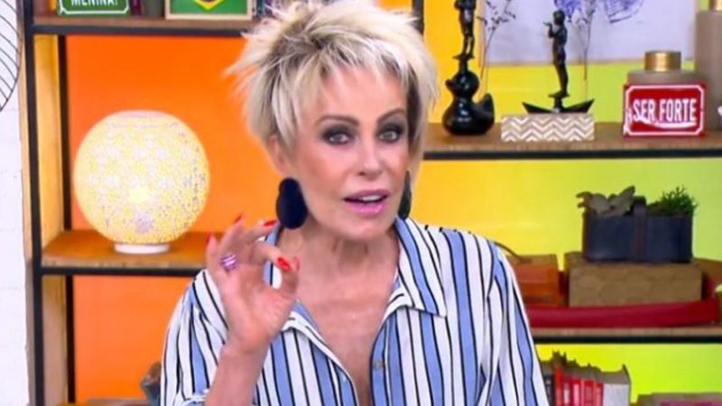 Ousada, Ana Maria Braga dá conselho picante para fãs e web vai à loucura com atrevimento: "Alguém que te faça quebrar a cama" - Reprodução/Gshow