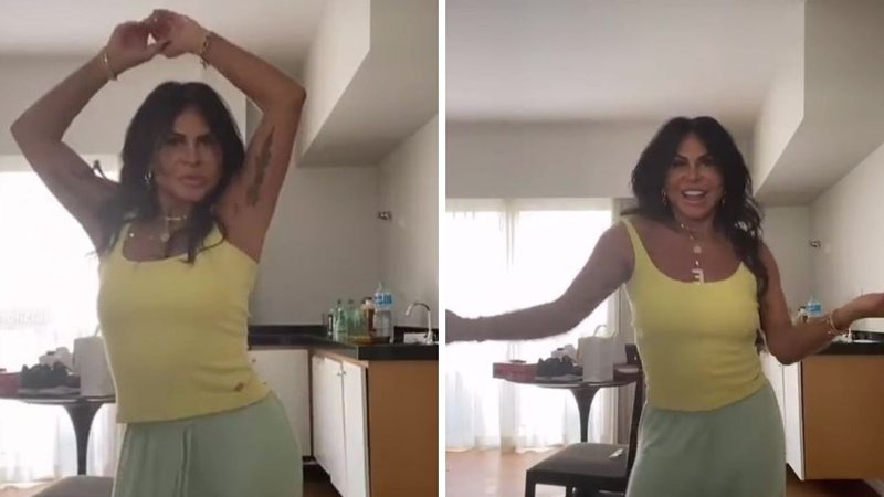 Aos 61 anos, Gretchen impressiona rebolando em vídeo pelo gingado e boa forma: "Poderosa" - Reprodução/Instagram