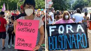 Famosos vão às ruas para protestar contra o governo do presidente Jair Bolsonaro; veja fotos - Reprodução/Instagram