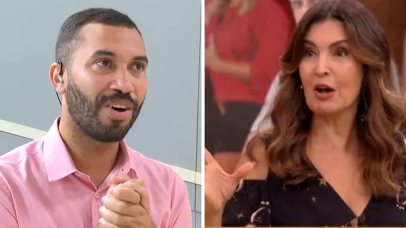 No 'Encontro', Gilberto do BBB21 deixa Fátima Bernardes em choque após revelar torcida no No Limite: "Eu amo muito" - Reprodução/TV Globo