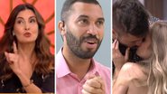 Fátima Bernardes pergunta e Gil faz fofoca sobre casal Arthur e Carla Diaz após o BBB21 - Reprodução/TV Globo