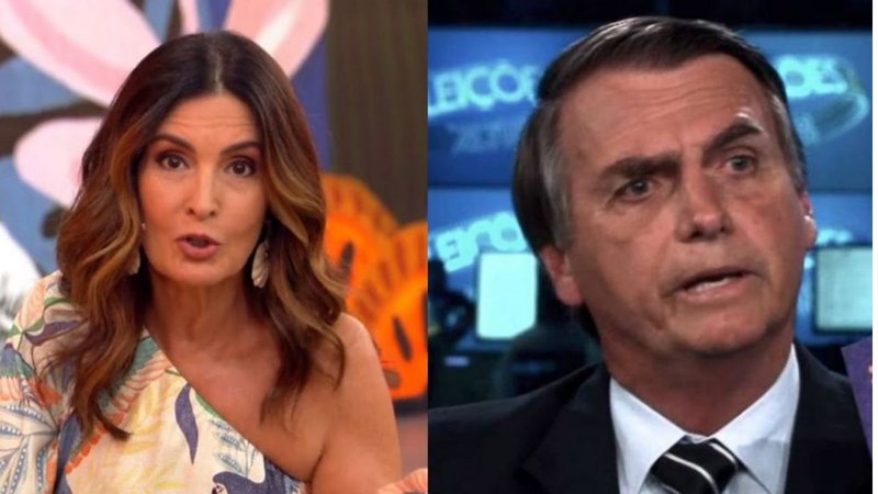 Fátima Bernardes desabafa nas redes sociais e detona Jair Bolsonaro: "Sem entender o motivo da comemoração" - Reprodução/TV Globo