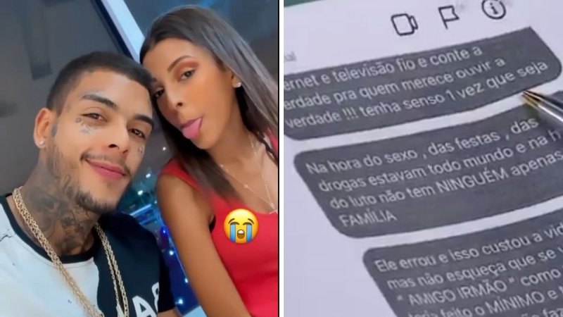 Família de MC Kevin envia mensagens para amigo e acusa inveja: "Nada vai tirar esse peso das suas costas" - Reprodução/Instagram