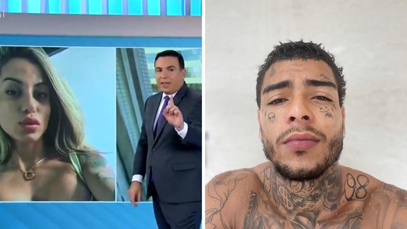 Modelo que estava no quarto com MC Kevin revela que cobrou R$ 2 mil: "Estou traumatizada com o que eu vi" - Reprodução/TV Globo