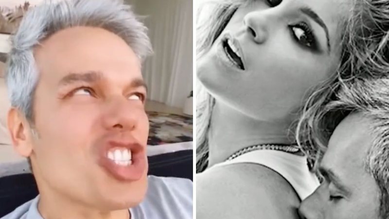 Otaviano Costa incendeia as redes sociais ao compartilhar vídeo quente com Flávia Alessandra: "Hoje tem, safadinhos" - Reprodução/Instagram