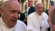 Papa Francisco tem reação sincera  ao encontrar brasileiros e diz que não temos salvação: "Muita cachaça e rezam pouco" - Reprodução/Instagram