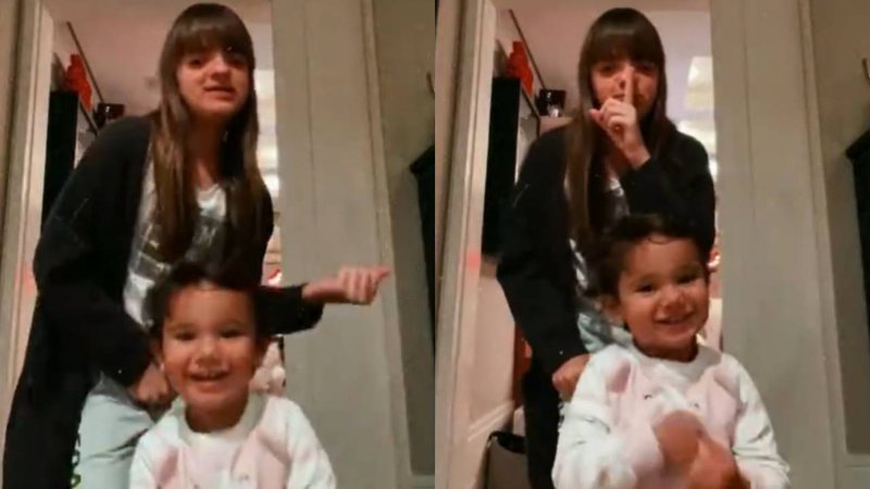 Rafaella Justus se diverte em dancinha com Manuella e se declara: "Alegra todos os meus dias" - Reprodução/Instagram