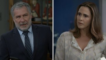 O empresário ainda pressionará sobre a morte de Alexia, Kyra e Luna; confira - Reprodução/TV Globo