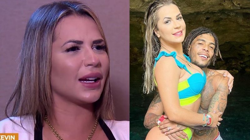 Em luto, viúva de MC Kevin registra boletim de ocorrência por difamação: "Não vou aceitar" - Reprodução/ Record TV e Instagram