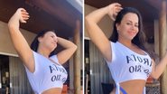 Viviane Araújo se inspira em Anitta e surge com calcinha asa-delta deixando a virilha de fora: "Garota do Rio" - Reprodução/Instagram