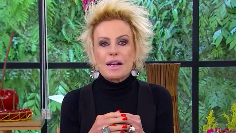 Irritada, Ana Maria Braga dá bronca em funcionário ao vivo: "Não preciso chamar" - Reprodução/TV Globo