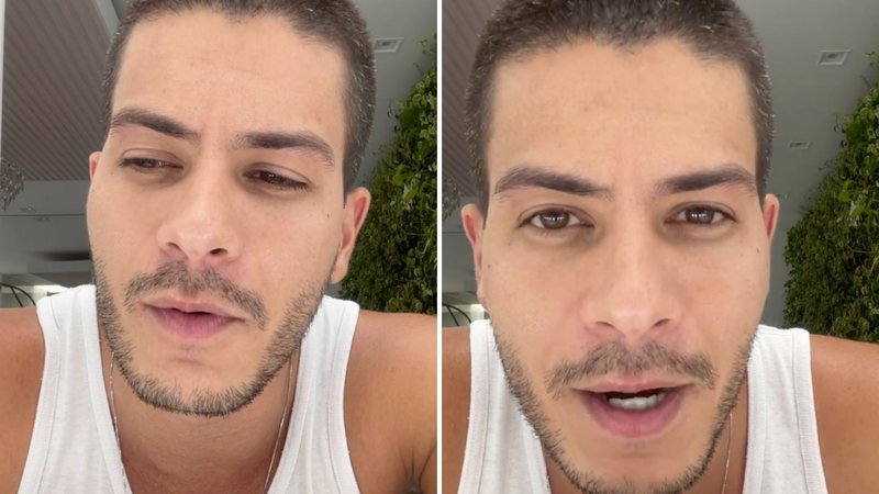 Arthur Aguiar surpreende ao revelar que vai se isolar ao lado da família:  "Não tem volta" - Reprodução/Instagram