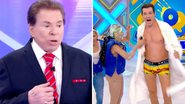 Silvio Santos detona Celso Portiolli após aparição de cueca: "É apelação, ridículo" - Reprodução/TV Globo