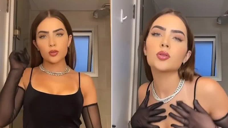 Com microvestido de alcinha, ex-BBB Jade Picon dá close em decote ousado - Instagram