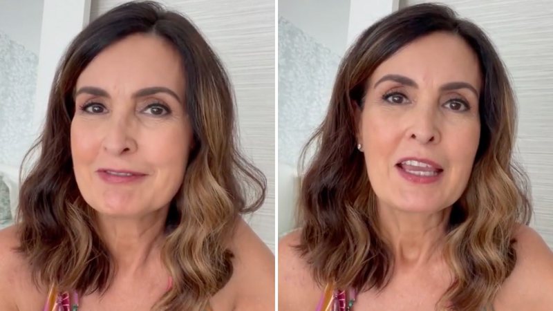 Férias demais? Fátima Bernardes se irrita com críticas: "Não sou servidora pública" - Reprodução/TV Globo