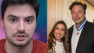 Felipe Neto não acreditou no discurso feito por Patricia Abravanel para Elon Musk e alfinetou a apresentadora - Reprodução/Instagram