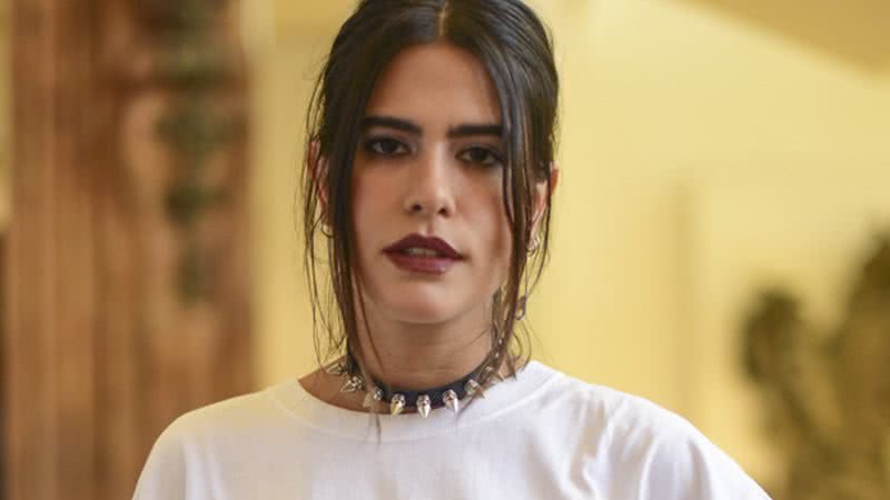 Filha de Glória Pires, Antônia Morais se destaca com look despojado na SPFW - AgNews/Leo Franco