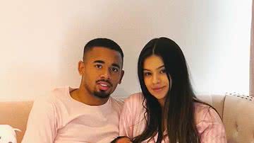 Namorada de Gabriel Jesus mostra rostinho da filha recém-nascida: "Princesa" - Reprodução/Instagram