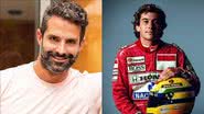 Lembra dele? Iran Malfitano tatua imagem de Ayrton Senna na perna: "Era um sonho" - Reprodução/Instagram