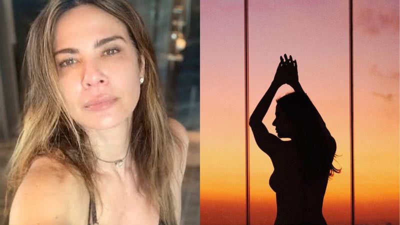 De calcinha fio-dental, Luciana Gimenez empina bumbum durinho e fãs babam - Instagram