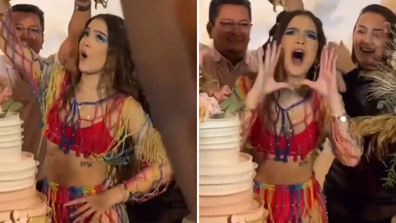 Pegou mal? Mel Maia vira polêmica ao cantar parabéns em aniversário: "Baixou o nível" - Reprodução/Instagram