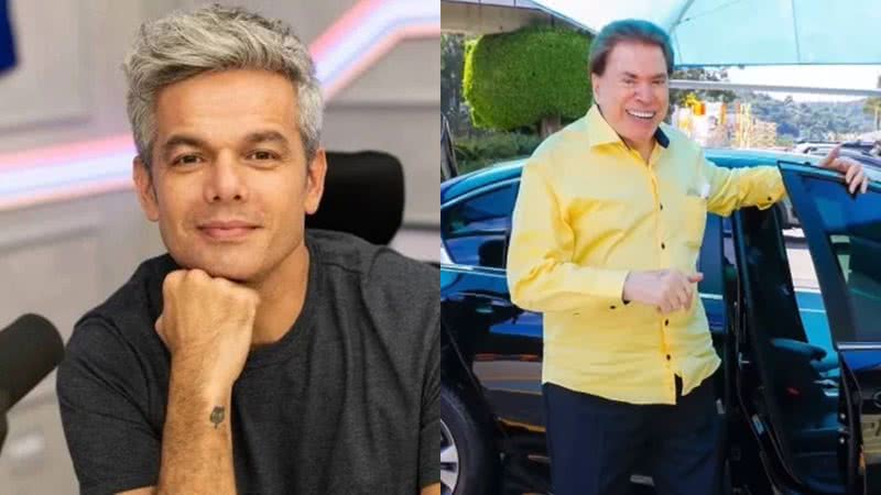 Otaviano Costa revelou como se sentiu ao ver Silvio Santos de perto no SBT - Reprodução/Instagram/SBT