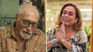 Morando no Retiro dos Artistas, Paulo César Pereio recebe visita do filho com Cissa Guimarães - Reprodução/TV Globo