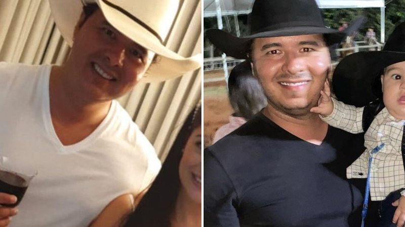 Sertanejo Aleksander deixa filhos pequenos e a esposa; veja fotos - Reprodução/TV Globo