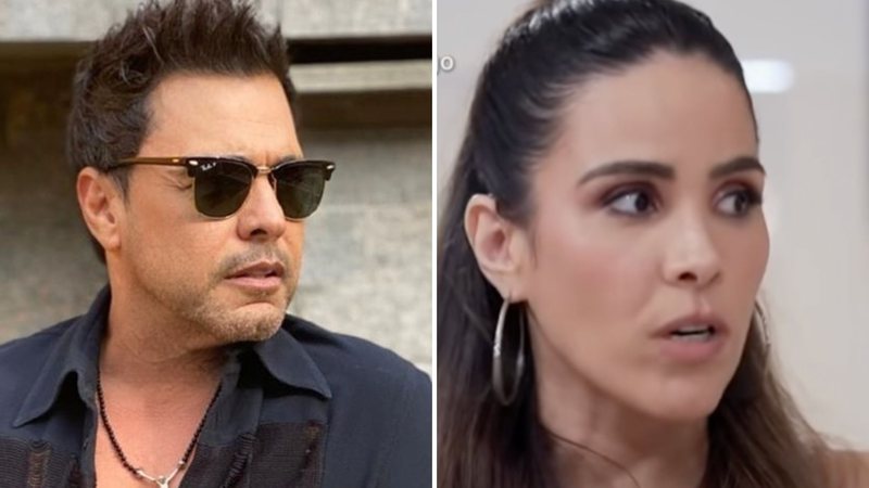 Zezé di Camargo viaja às pressas para apoiar Wanessa Camargo após a separação - Reprodução/TV Globo