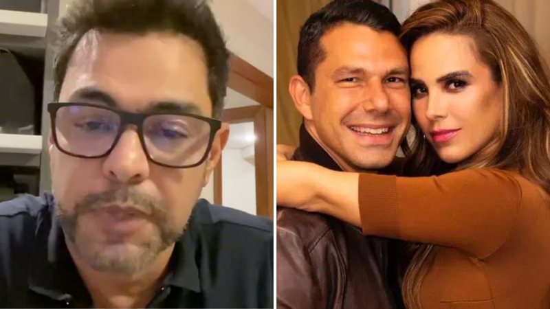 O que rolou? Zezé di Camargo liga para ex-marido de Wanessa e pede 'desculpas' - Reprodução/TV Globo