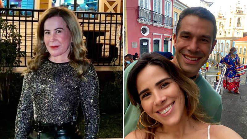 Zilu Camargo desabafa após Wanessa terminar casamento: "Não há nada que possamos fazer" - Reprodução/TV Globo