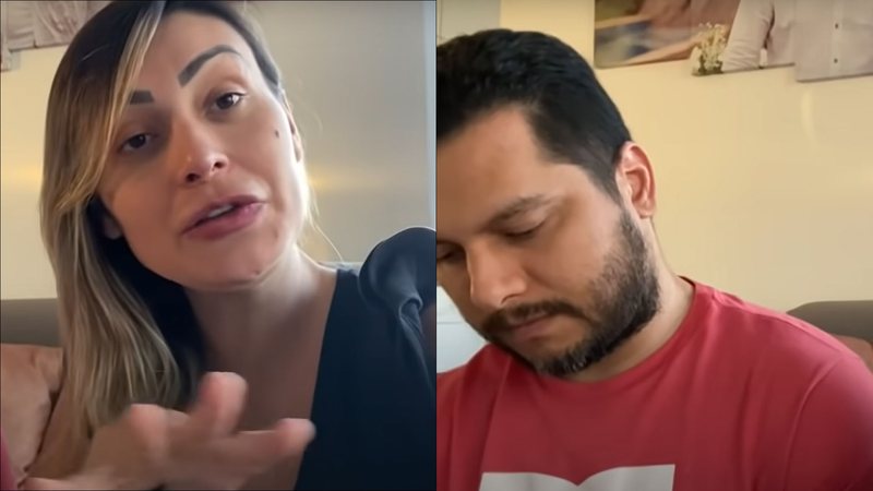 Após sumiço, Andressa Urach relata briga feia com o marido: "Ficou furioso comigo" - Reprodução/YouTube