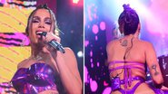 Anitta faz show com bumbum à mostra e desce até o chão no palco - AgNews/Leo Franco