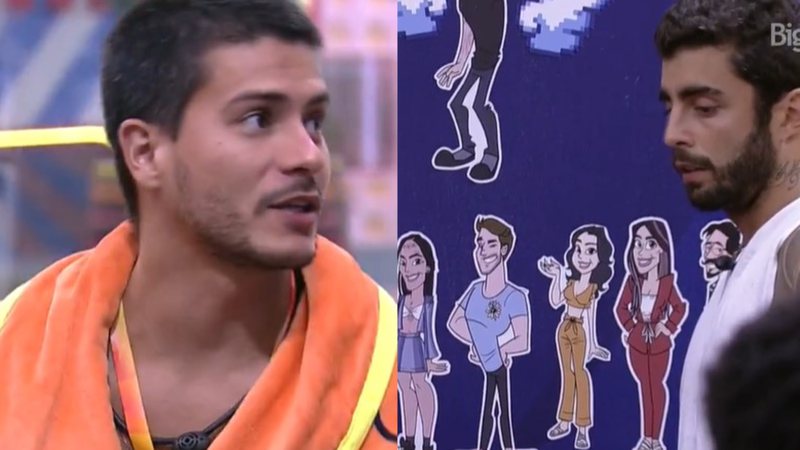 BBB22: Arthur Aguiar corta plano de Pedro Scooby e dá bronca: "Aí o alvo é você" - Reprodução / Instagram