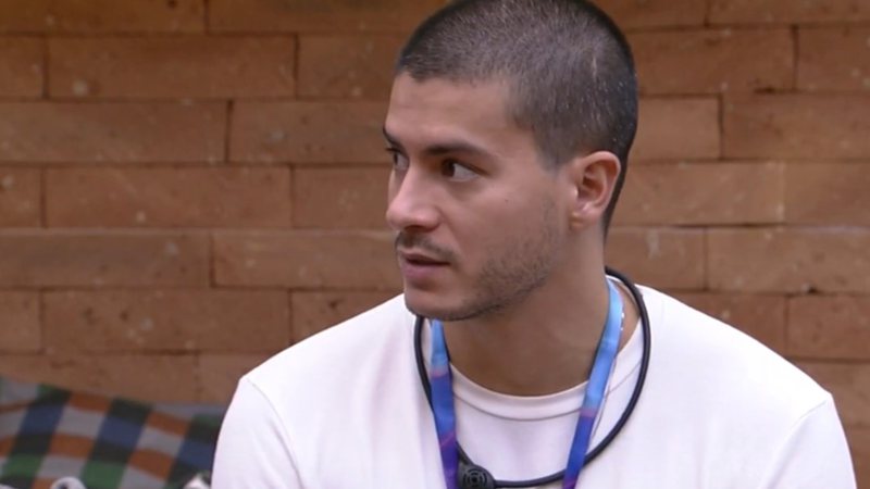 BBB22: Sensitivo? Arthur Aguiar crava permanência de brothers: "Vocês não saem" - Reprodução / TV Globo