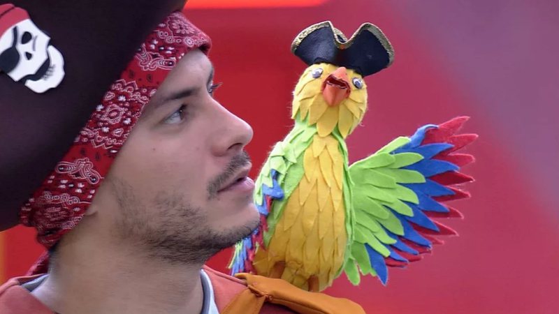 Arthur Aguiar debochou do quarto lollipop no BBB22 - Reprodução/TV Globo